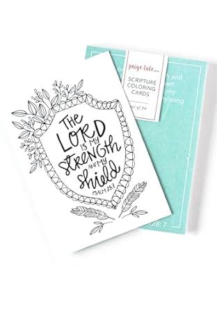 Read Online Scripture Coloring Cards Color Share And Inspire By Paige Tate Select