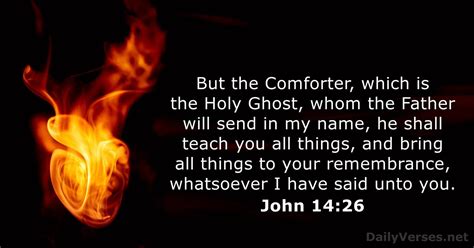 Scriptures On The Holy Ghost Kjv