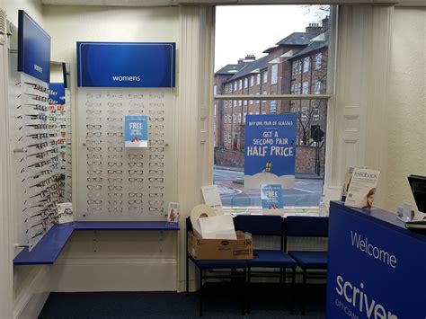 Scrivens Opticians in Driffield, Opening Times