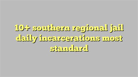 Scrj daily incarcerations. Things To Know About Scrj daily incarcerations. 