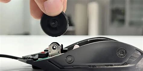 Scroll wheel quits working.  The rotary switch is a component inside the mouse...