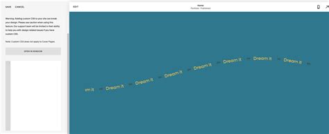 Scrolling Text Squarespace Feature and How to make it fullwidth