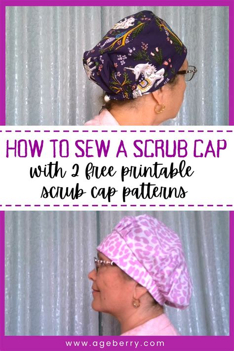 Scrub cap fabric. .  ...