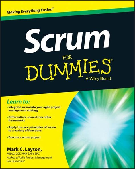 Read Online Scrum For Dummies By Mark C Layton