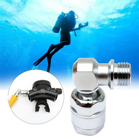 Scuba Diving 360 Degree Swivel Adapter for Regulator