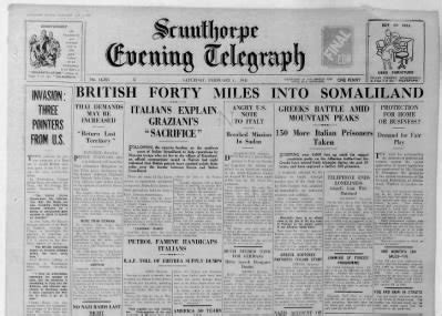 Scunthorpe evening telegraph.  All Announcements Todays Notices Sort b...