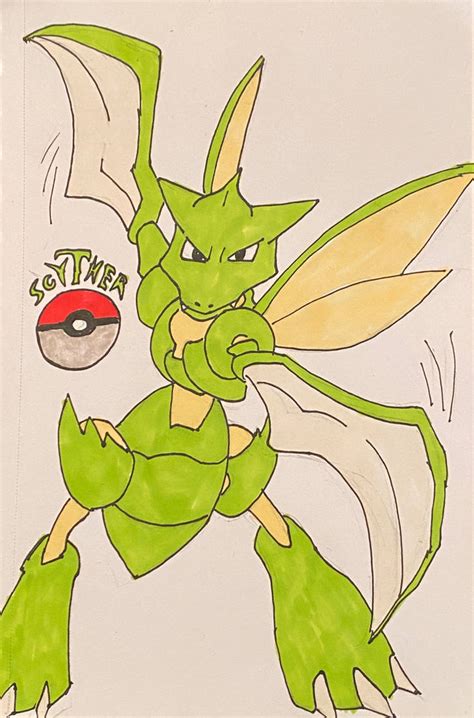 Scyther Fan Art - theOtaku.com