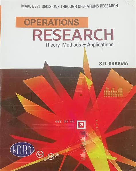 Sd Sharma Operations Research Wordpress