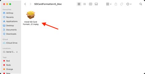 Sd card formatter mac.  Once the app is installed, open it with the Applications folder or by ...