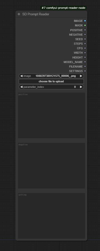 Sd prompt reader node.  Click the Manager button in the main menu 2.  It is recommen...