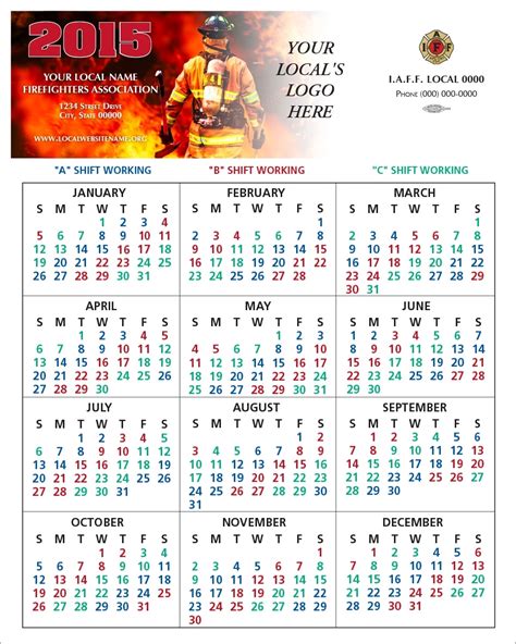 Sdfd Calendar