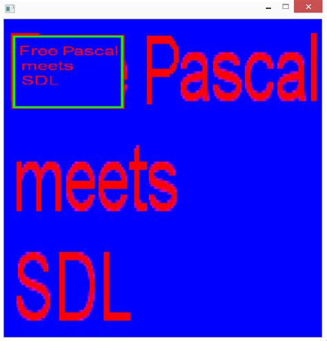 Sdl scale texture.  This example creates an SDL window and renderer, loads a texture from a . ...