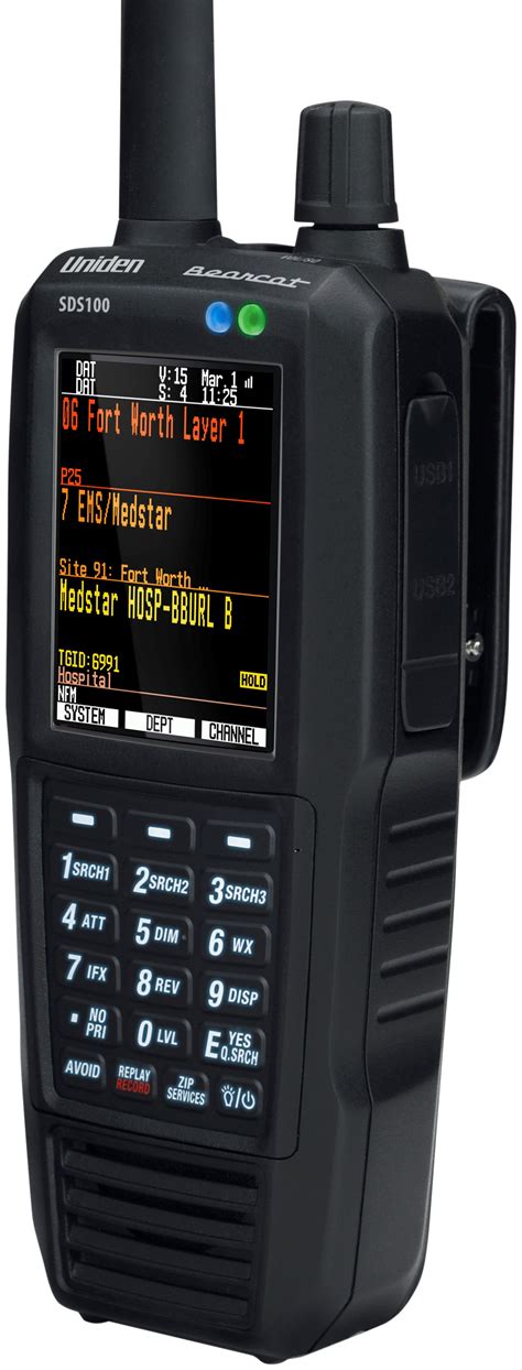 It’s True I/Q™ receiver provides for improved digital performance in challenging RF environments. Built to JIS4 f (IPX4) standards, it is rugged and weather resistant. Its customizable color display allows access to the information you want to see. The SDS100’s digital performance is better than any other scanner in both simulcast and .... 