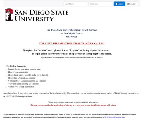 HealtheConnect at www.healtheconnect.sdsu. edu. Positive laboratory evidence of immunity may also be used to prove immunization status. For more information, call 619-594-4325. Meningococcal Vaccine: College freshmen, especially those who live in residence halls, are. 