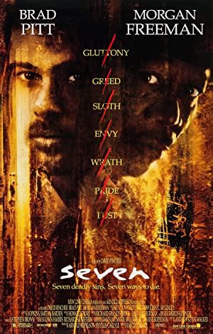 Se7ven movie. David Fincher’s Se7en (often spelled “Seven”) has been remastered and finally releasing on 4k Blu-ray Disc. The long-awaited crime/thriller starring Morgan Freeman, Brad Pitt, and Kevin ... 