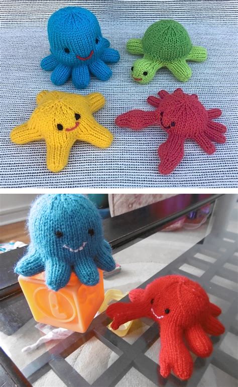 Sea Creature Knitting Patterns In the Loop Knitting