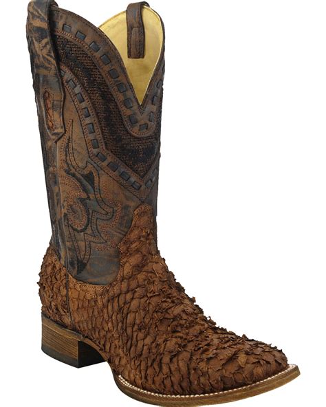 Sea bass boots. Aug 5, 2016 · For years, Corral Boots have been the perfect fit for those looking for fine handcrafted boots. These Corral Gnarly Sea Bass Cowboy Boots are made with a distressed cowhide upper shaft and a gorgeous sea bass leather skin vamp. These handsome men's western boots also have a deep-V upper collar opening, a square toe, and leather outsoles for a ... 