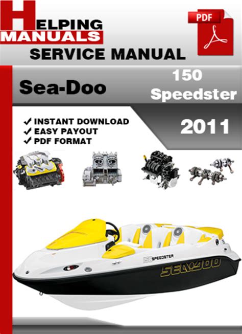 Sea doo 150 speedster 2011 service repair manual. - Sharp xv z2000 dt 400 service manual repair guide.