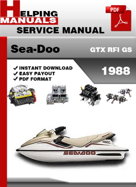 Sea doo gtx rfi service manual. - Trembley de genève, de 1552 à 1846.