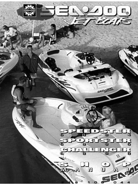 Sea doo jet boat speedster sportster full service repair manual 1996. - Craftsman 5 hp chipper blower manual.