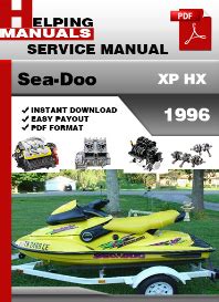 Sea doo xp hx 1996 factory service repair manual download. - Komatsu 6d125 series diesel engine shop manual.