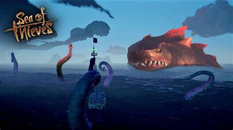 Sea of Thieves - Summon kraken or megalodon