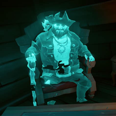 As soon as you board the ship, the ghost of the Pirate Lord will greet you, and the first thing he'll do is make your ship's name visible for everyone to see.. 