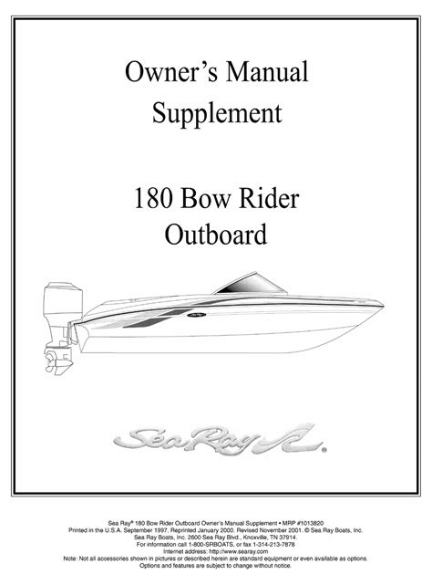 Sea ray 180 bowrider owners manual. - Harley davidson sportster 2005 factory workshop manual.
