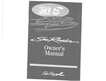 Sea ray sea rayder owners manual. - Fundamentals of electrical engineering rizzoni manual.