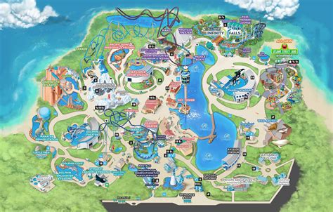 Sea World information for Orlando, Florida including discount tickets, map, reviews, address and hotels nearby from Undercover Tourist. ... SeaWorld® Orlando Maps General Map. Address: 7007 SeaWorld Drive, Orlando, FL 32821 Park Map Download Park Map. Top SeaWorld® Orlando Videos and Photos ....