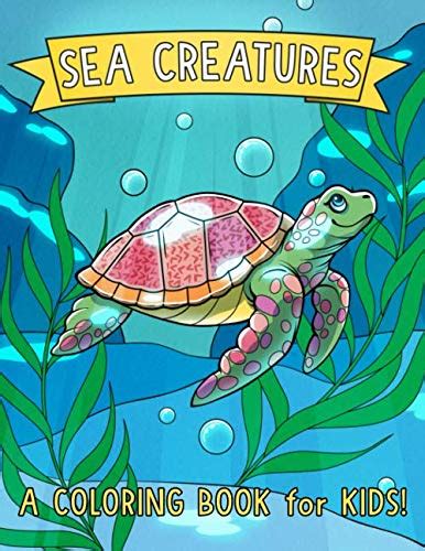 Full Download Sea Creatures A Coloring Book For Kids By Mew Kids