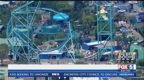 SeaWorld closes 'Electric Eel' rollercoaster after reported injury