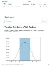 Seaborn styles.  It will be used to visualize random distributions.  Visualize D...