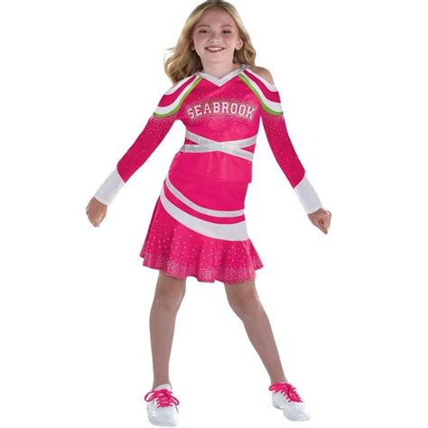 Shop Kids' Pink White Size Various Costumes at a discounted price at Poshmark. Description: Get ready to cheer for Seabrook High with this pink Disney Zombies Cheerleader dress costume, perfect for any fan of the hit movie. Made of a comfortable polyester and spandex blend, this medium-sized dress features the iconic Seabrook …. 
