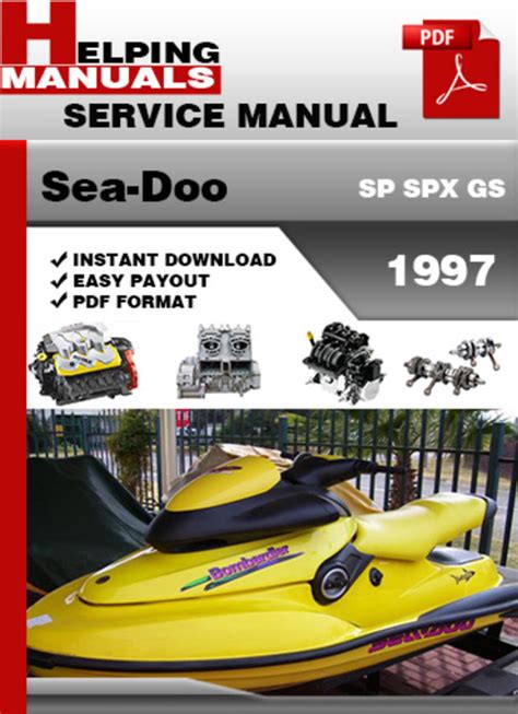 Seadoo sp spx gs 1997 workshop manual. - Nissan almera pulsar full service repair manual 1995 2000.