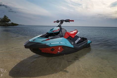 Seadoo spark conversion. Spark for 2. Starting at $6,999. Transport and preparation not included. Rec Lite. Lightweight and playful platform. Able to tow with almost any car. Up to 2 passengers. The Convenience package is standard on the Spark for 2 - 90hp. 2024. 
