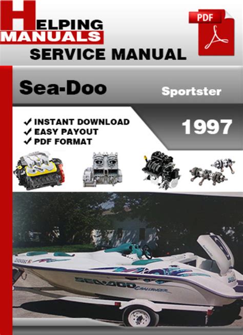 Seadoo sportster 1997 shop service repair manual. - Jcb dieselmax tier3 se engine se build service repair workshop manual download.