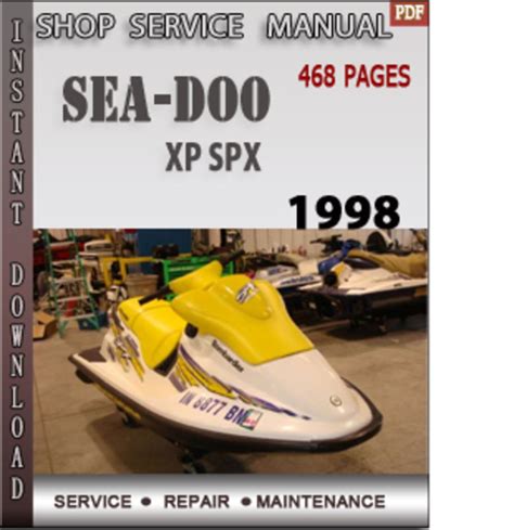 Seadoo xp spx 1998 shop service repair manual. - Black pearl the merchant of venice teachers handbook.
