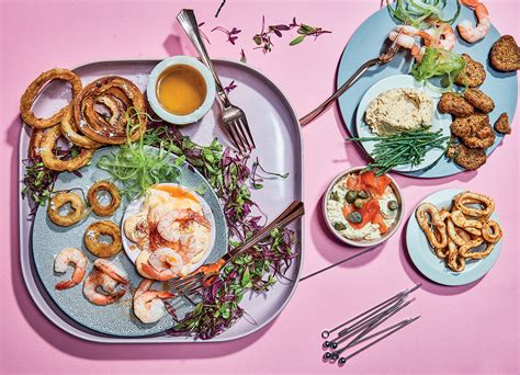 Seafood platter with onion rings Woolworths TASTE