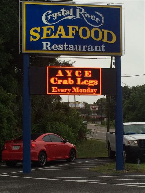 Seafood restaurants crystal river. Top 10 Best Restaurants in Crystal River, FL - May 2024 - Yelp - Seafood Seller & Cafe, Waterfront Social, The Crab Plant - Restaurant, Bayside Kraft Kitchen, Wallace's at the Greenhouse, Kelly's Half Shell Pub, St. Johns Tavern, Vintage On 5th, Wild Sassa, Grannie's Restaurant 