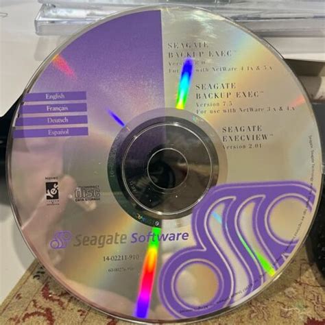 Seagate Backup Exec for Netware Administrator and User Guide Version 8