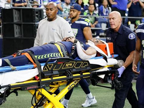 Seahawks WR Cade Johnson taken to hospital as precaution following concussion