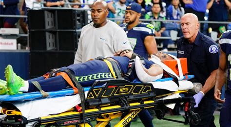 Seahawks WR Cade Johnson taken to hospital as precaution for evaluation for head and neck injuries