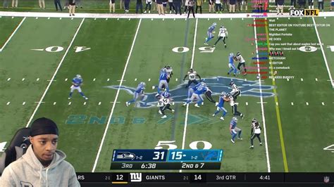 SeahawksLions Game YouTube