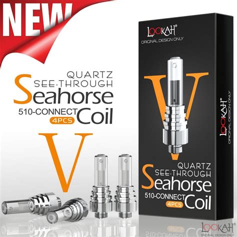 Seahorse pro coils amazon. This dip-style touch coil for the SeaHorse Pro by Lookah is made from high quality quartz. The ceramic coil provides great flavors but the quartz is the best coil, which is why it comes on the pro. lookah seahorse coils made of ceramic, quartz and provide original and best taste. Features: Replacement Quartz Coil. Pack of 5. Resistance: 1.2 Ohm. 