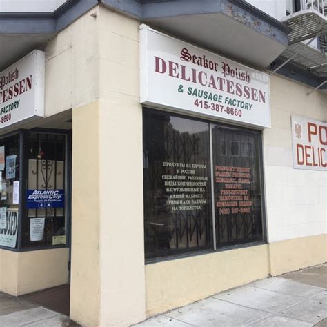 Seakor polish deli san francisco. Specialties: We are a family owned and operated Polish delicatessen serving sausage, sliced meats, cheeses, and baked goods. We have been in business since 1977. Established in 1977. We began as a fish market in 1977 and expanded to sausage and sliced meats. We now are the only Polish delicatessen in San Francisco. 