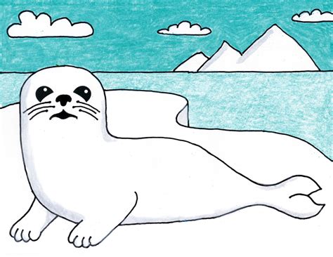 Seal Picture Drawing