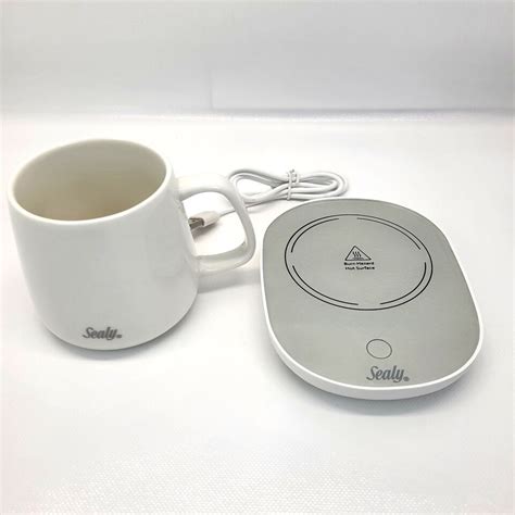 Sealy mug warmer. A mug warmer is an electric device used to keep the temperature of coffee or other beverages at a desired level. It is typically made from heat-resistant material and consists of an insulated plate that heats up when plugged into a power source. The heat generated by this plate is transferred to the cup, allowing it to stay at a constant ... 