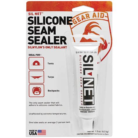 Seam Grip SIL Silicone Tent Sealant GEAR AID