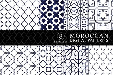 Seamless Moroccan Patterns & Tiles
